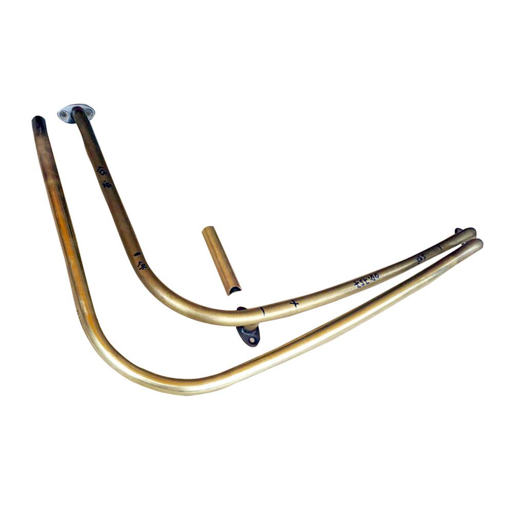 Brass handrail